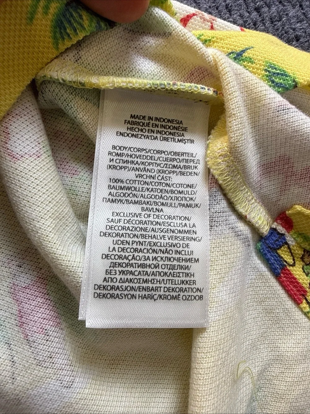 Polo by Ralph Lauren Yellow Tropical Print Polo